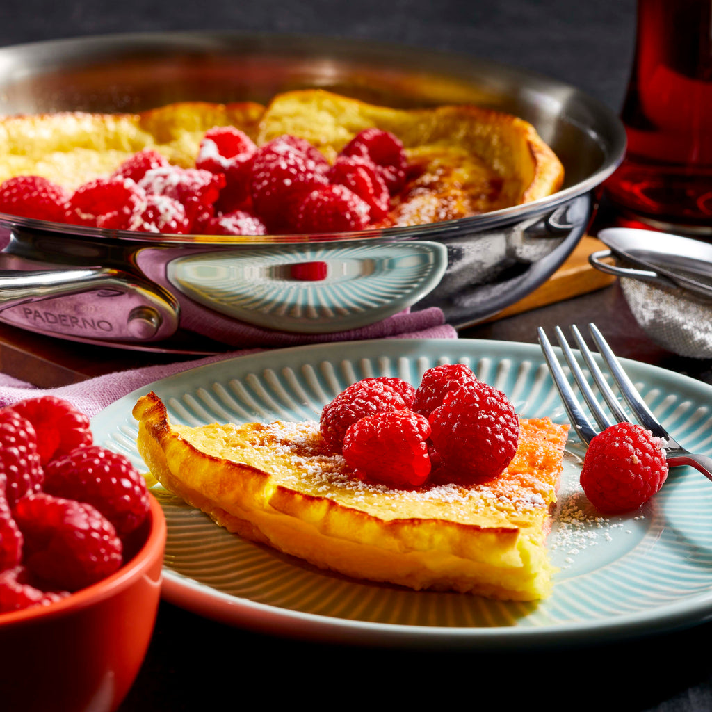 Lemony Dutch Baby with Berries