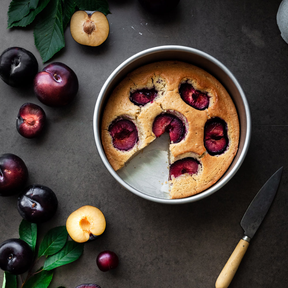 Dimples Cakes Plum Dimple Cake – Paderno