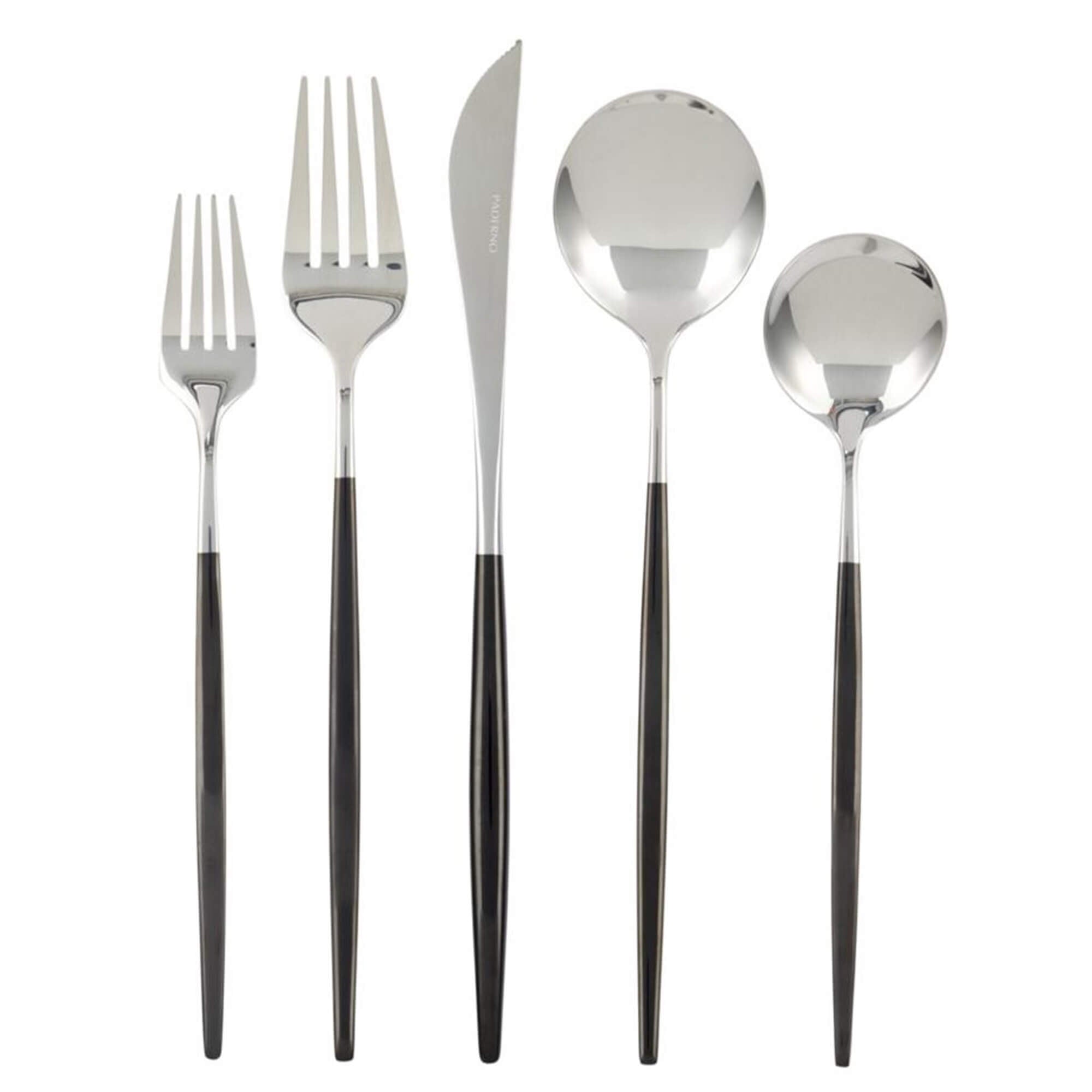 Eldon 20 Piece Two-Toned  Flatware Set