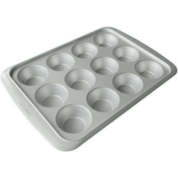 Paderno Blue Steel 16 x 12 in. Rectangle Baking Sheet