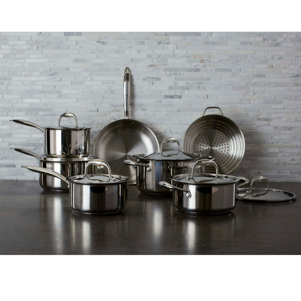 home right canadian signature 13 piece stainless steel cookware set