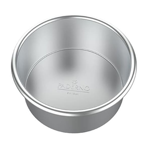 Uncoated Aluminum 6" Round Cake Pan