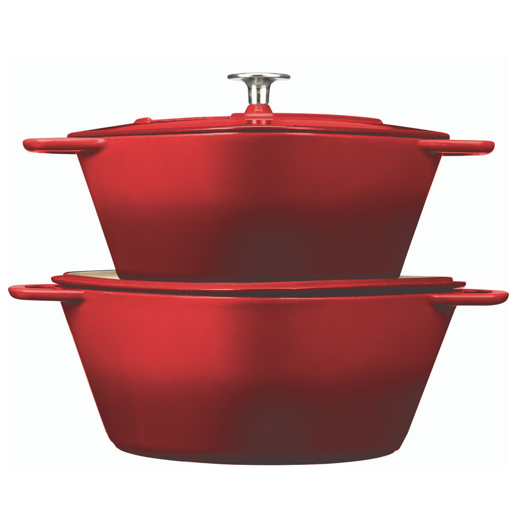 Dutch Oven 6.5 Quarts, Red 