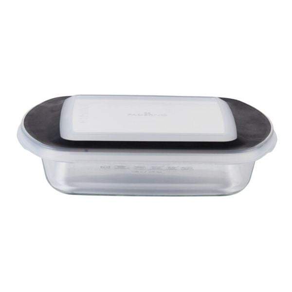 1.7 Qt Glass Square Baking Dish With Lid