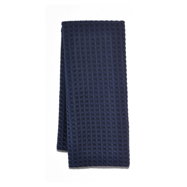 PADERNO Microfiber Kitchen Towel 2-Pack, Navy