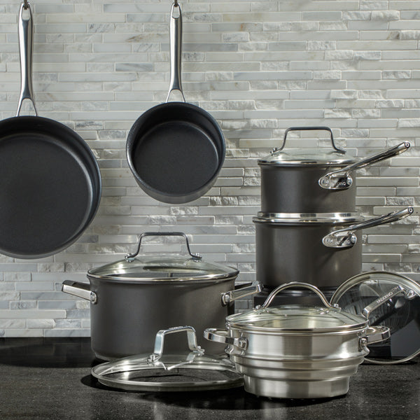 Non stick pots cheap and pans set