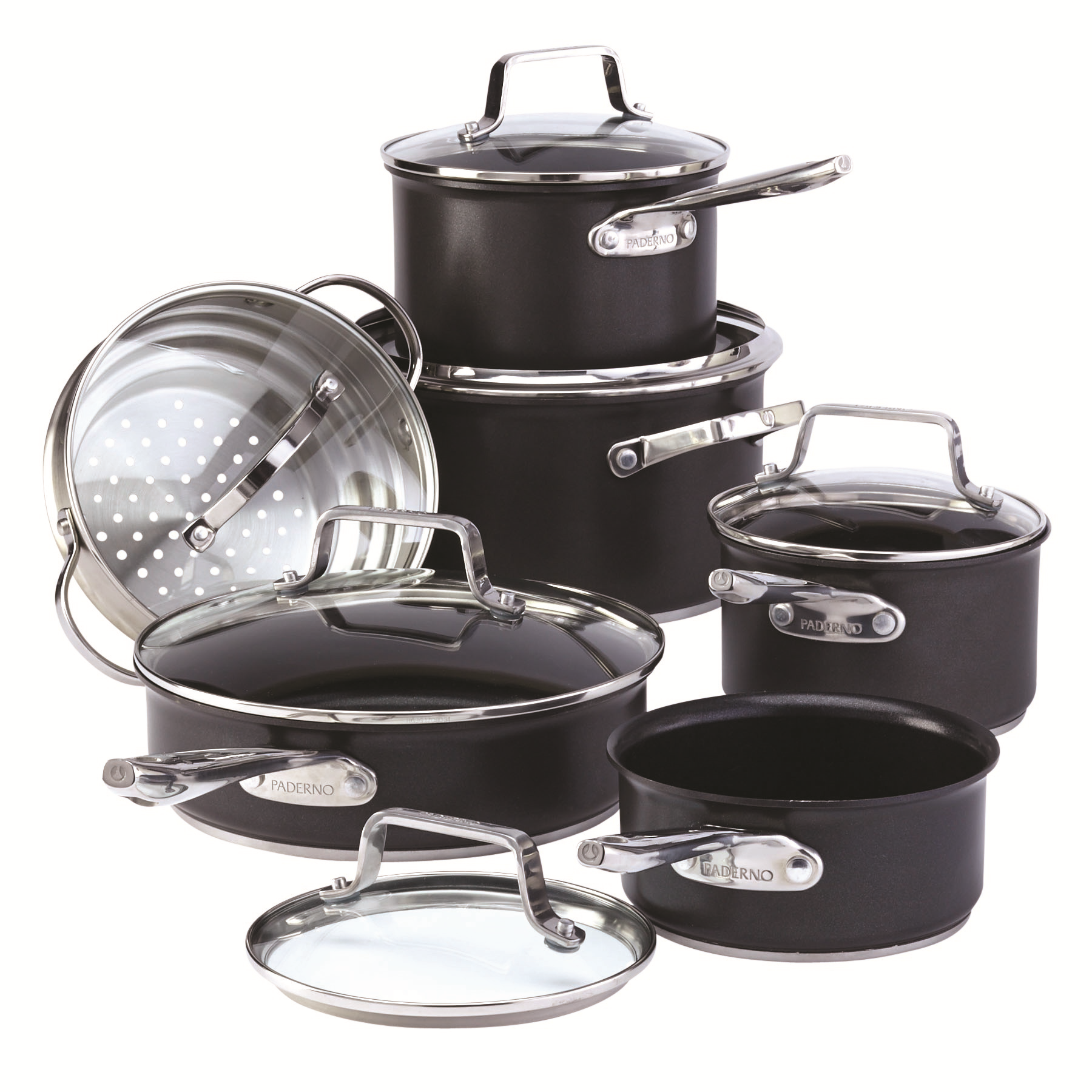 Non-Stick Hard-Anodized Cookset, 12-pc