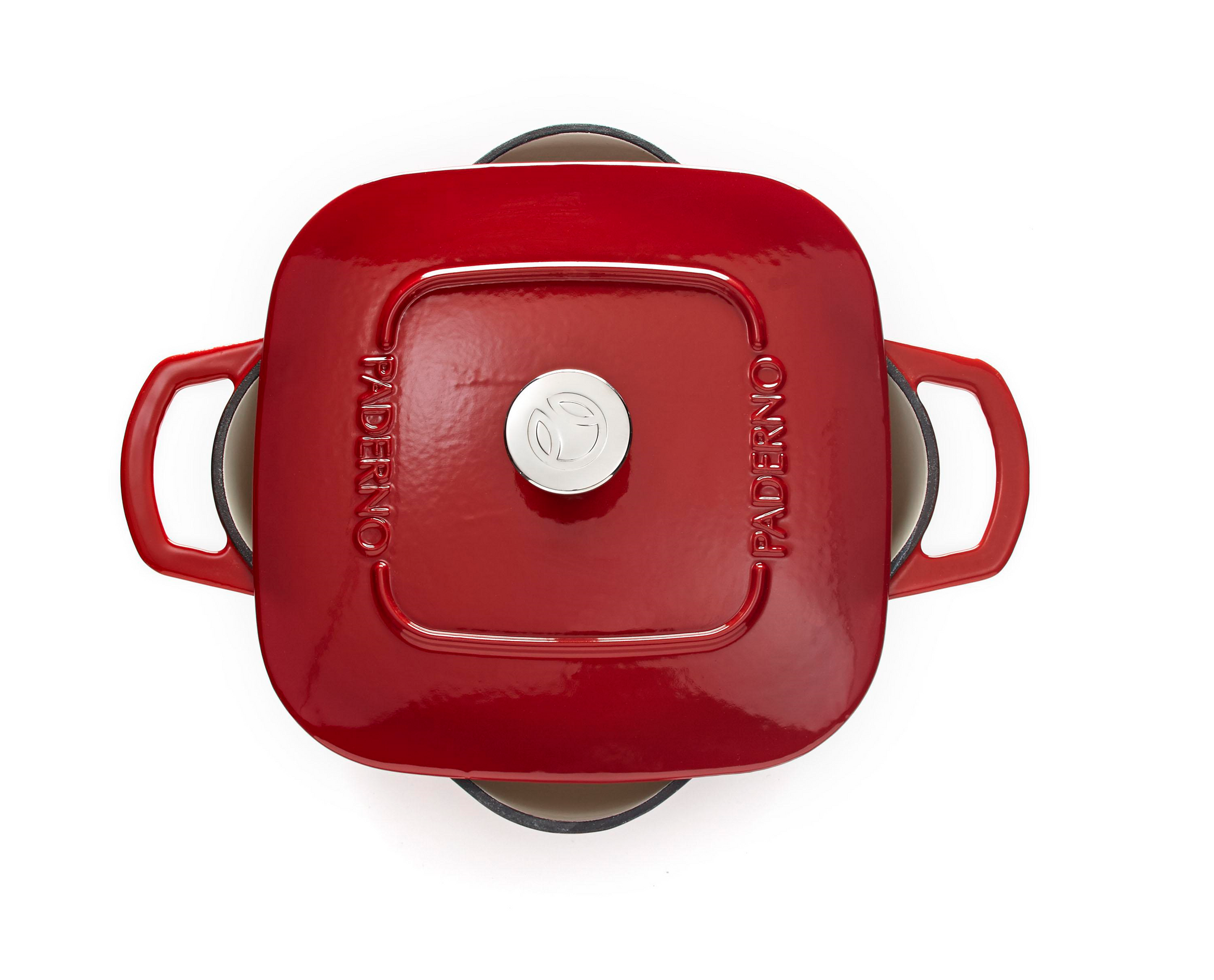 Dutch Oven 6.5 Quarts, Red | Paderno